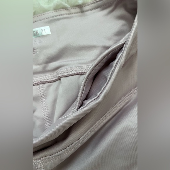 Forever 21 Mauve Mesh Cut Out Athletic Leggings Size XS - Picture 11 of 13